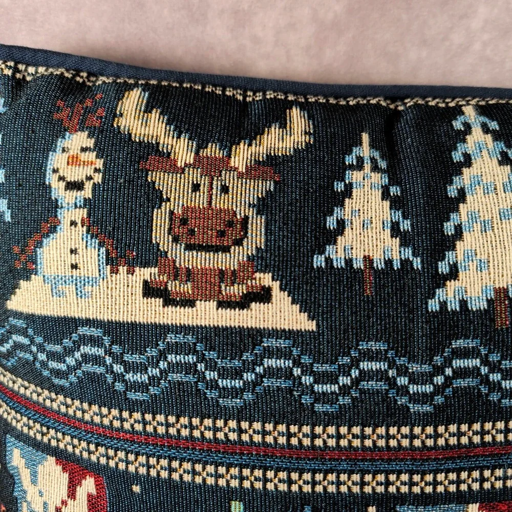 Disney Double Sided Frozen Tapestry Throw Lumbar Pillow 12